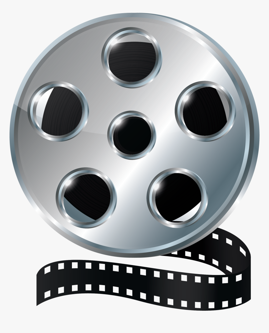 Film Reel Cinema Clip Art - Film, HD Png Download
