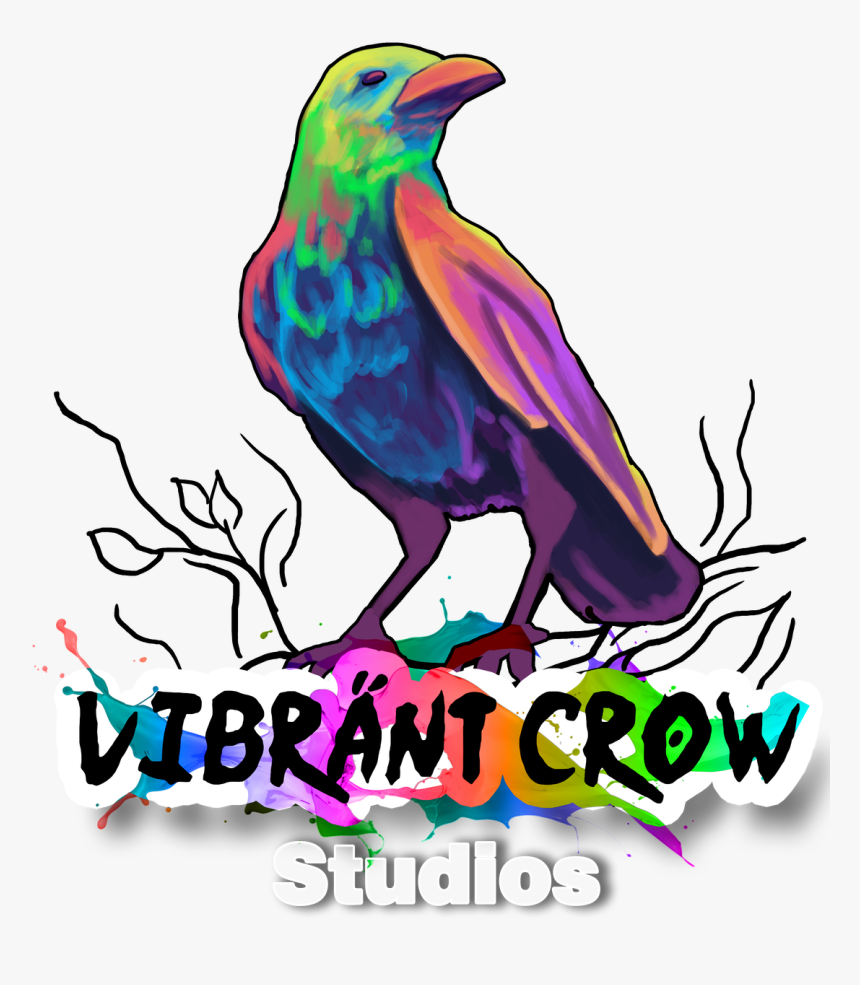 Vibrant Crow, HD Png Download