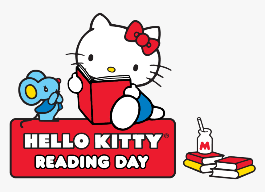 Hello Kitty Online Hello Kitty, Hello Fall Reading - Hello Kitty Reading Book, HD Png Download