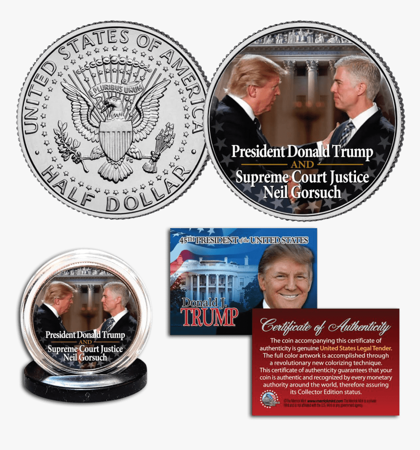 Apollo 11 Half Dollar, HD Png Download