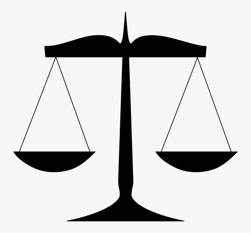 Scales Of Justice Clip Art, HD Png Download