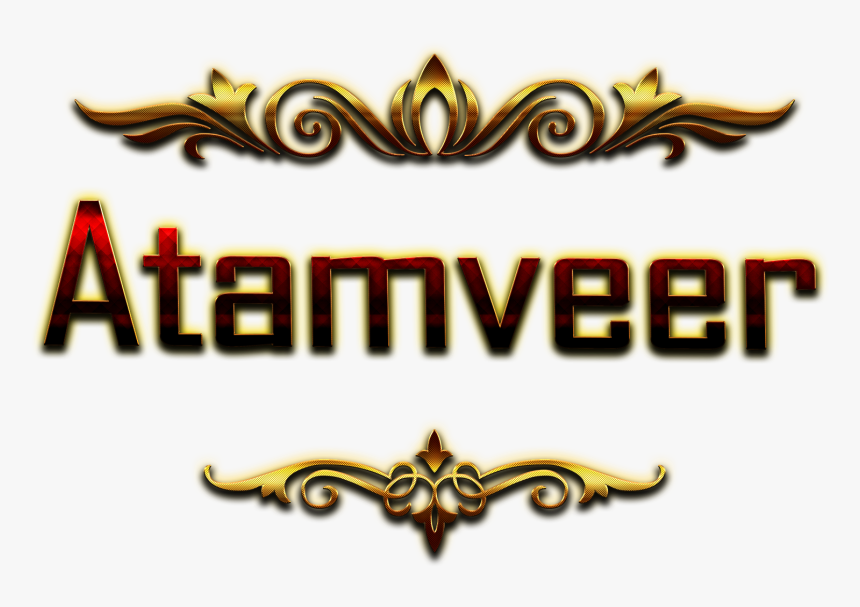 Atamveer Name Logo Bokeh Png - Hunter Name, Transparent Png