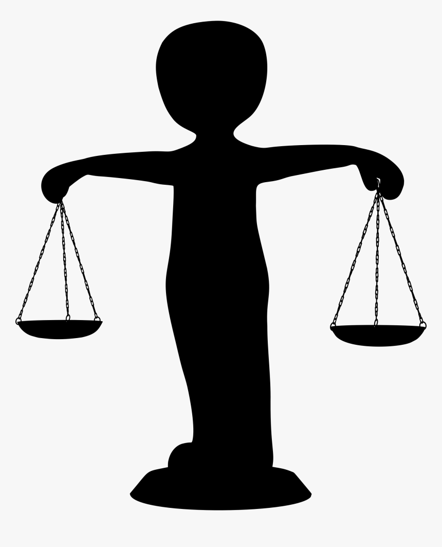 Man Justice Scales Clip Arts - Gender Equality Law Png, Transparent Png