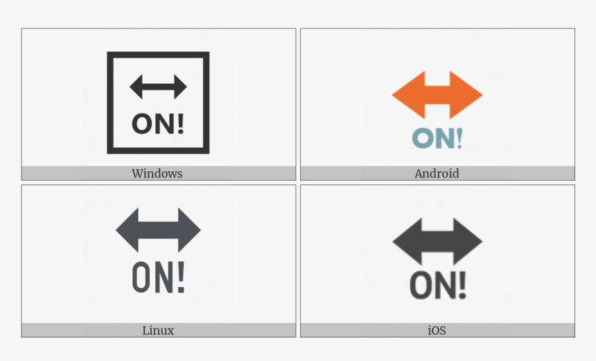 On With Exclamation Mark With Left Right Arrow Above - Ethical Conflict, HD Png Download