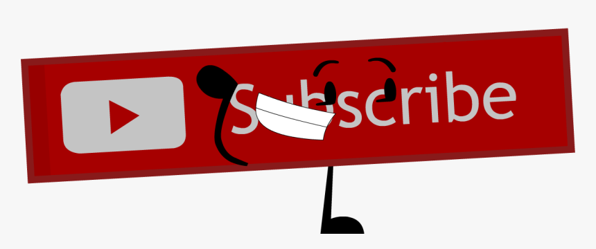 Png Subscribe Button - Bfdi Subscribe Button, Transparent Png