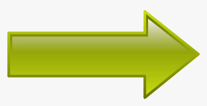 Arrow Yellow And Green Png, Transparent Png