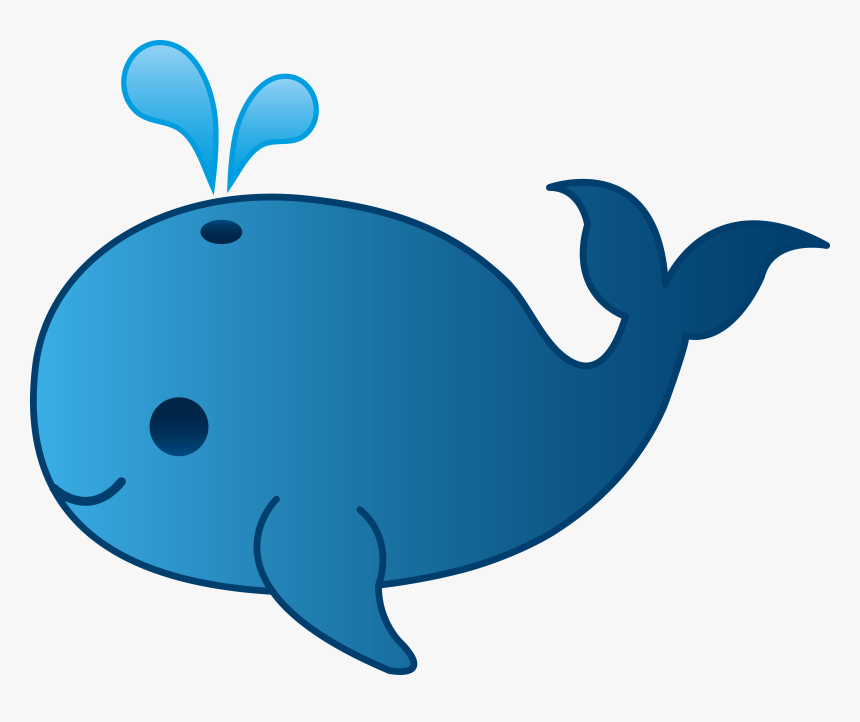 Cartoon Whale Png - Blue Whale Clip Art, Transparent Png