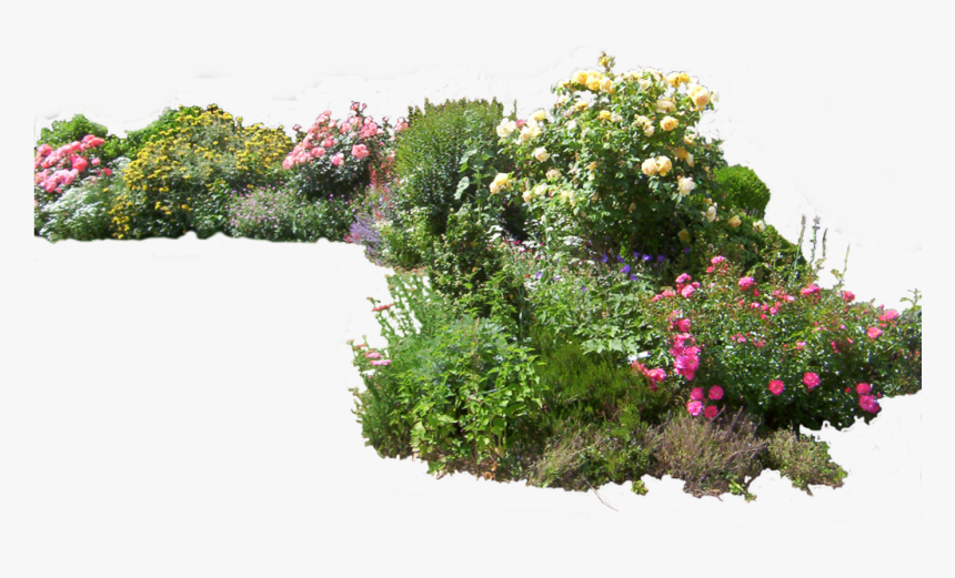 Transparent Background Flower Garden Png , Transparent - Flower Landscaping Png, Png Download