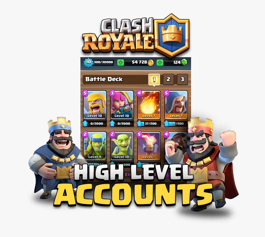 Buy Clash Royale Account - Clash Royale Sell Acc, HD Png Download