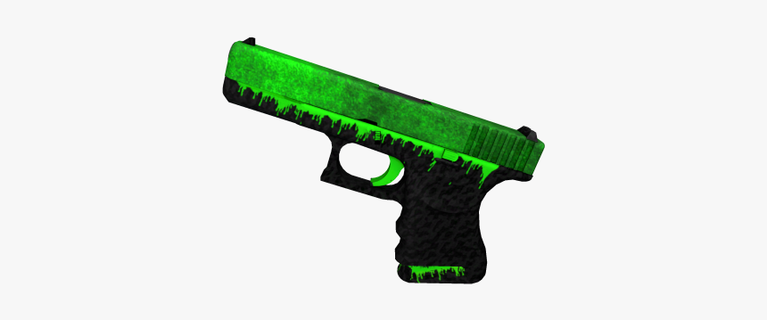 Clip Art Glock Csgo - Glock 18 Toxificated Csgo, HD Png Download