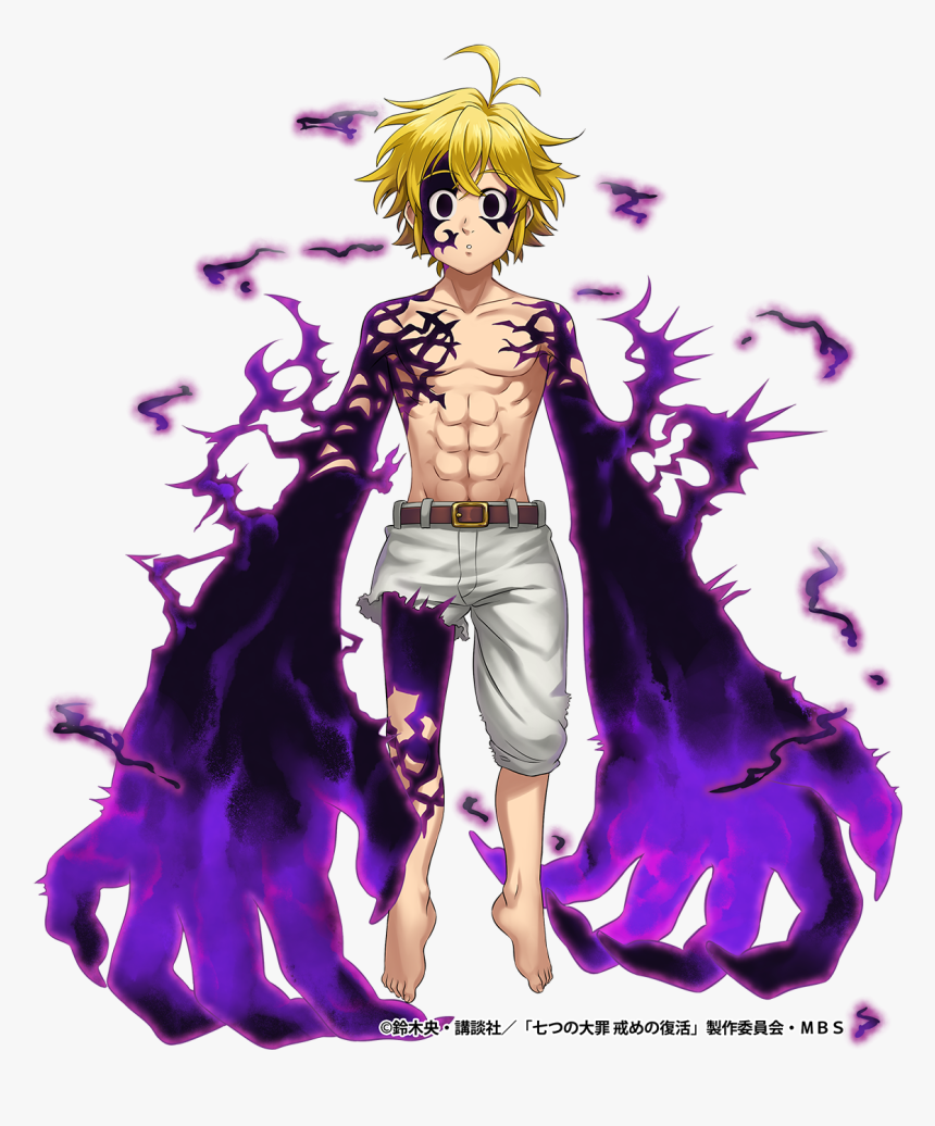Transparent Meliodas Png - Meliodas Vs Goku, Png Download