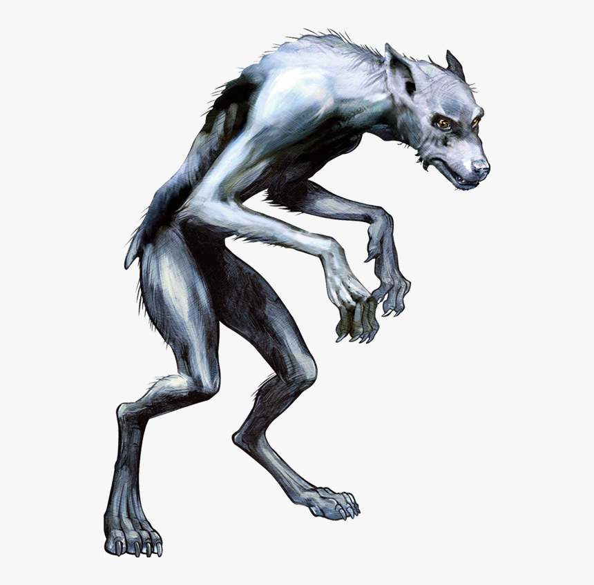 Werewolf Png Games Cg Artwork Demon Background - Harry Potter Werewolf Drawing, Transparent Png