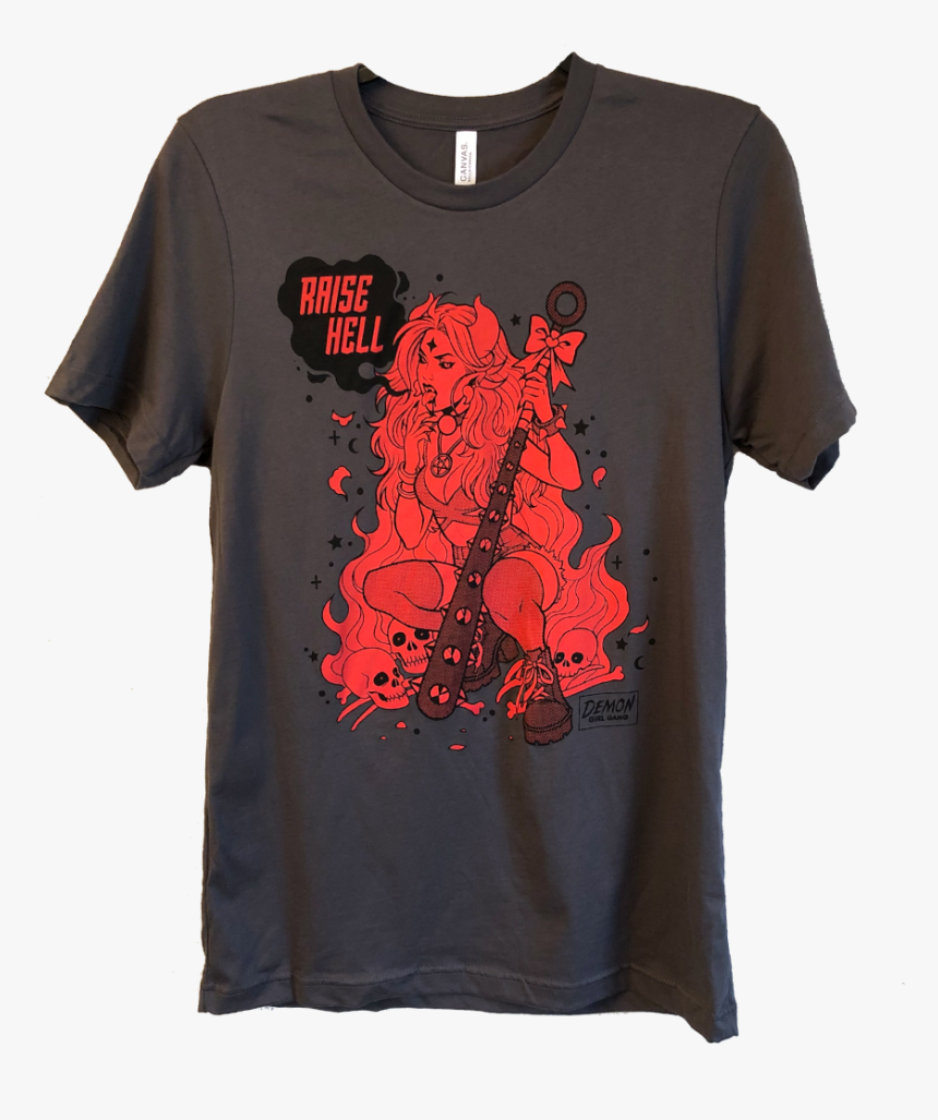 Demon Girl Gang Shirt - Active Shirt, HD Png Download