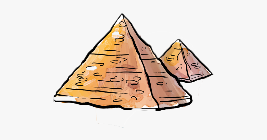 Egyptian Pyramids De Piramides, HD Png Download