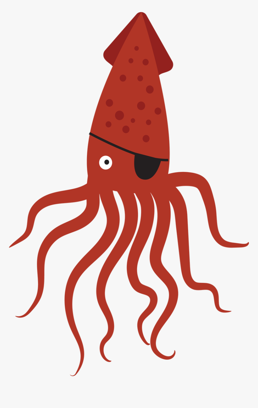 Pirate Octopus Svg Cut File, HD Png Download