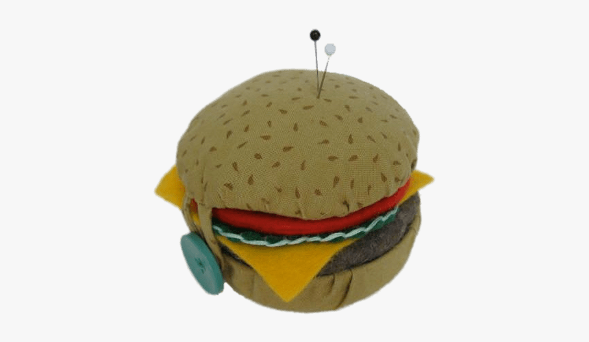 Hamburger Pin Cushion - Food Pin Cushion, HD Png Download
