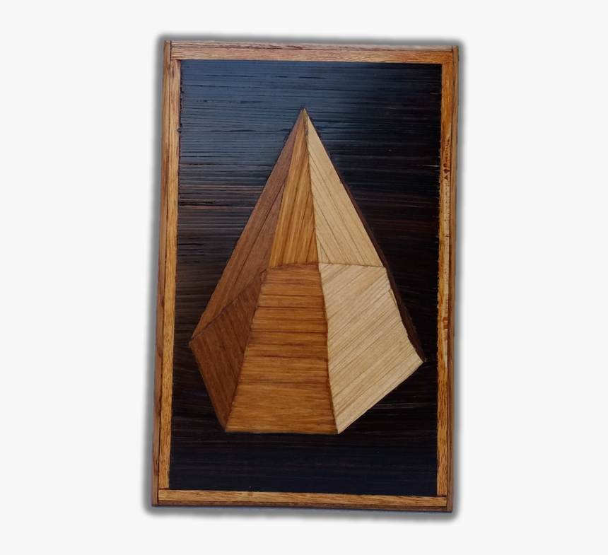 Hexagonal-pyramid - Plywood, HD Png Download