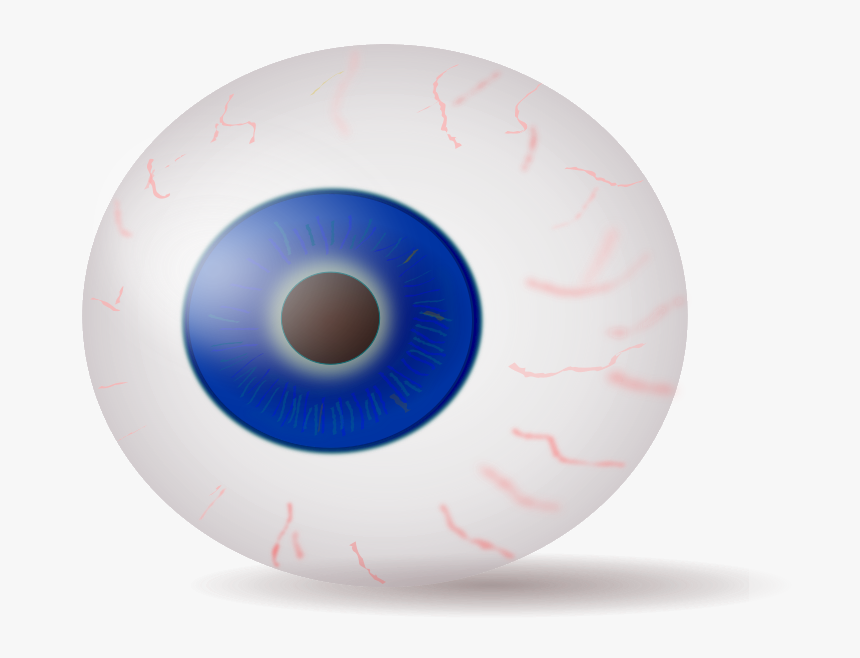 Eyeball Blue Realistic - Eyeball Clip Art, HD Png Download