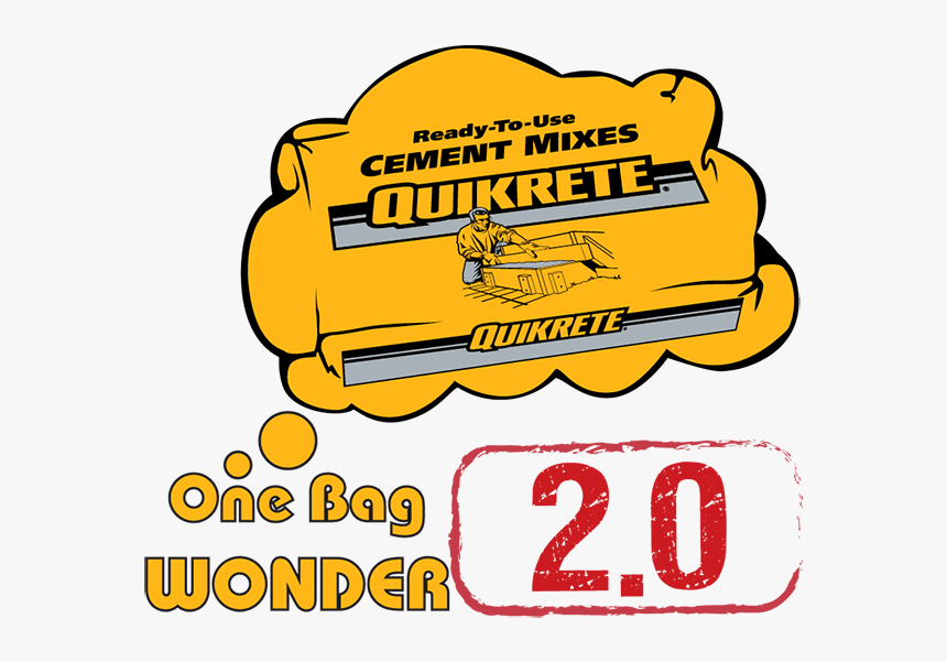 Congratulations To Our Quikrete One Bag Wonder Clipart - Concrete Float Logo, HD Png Download