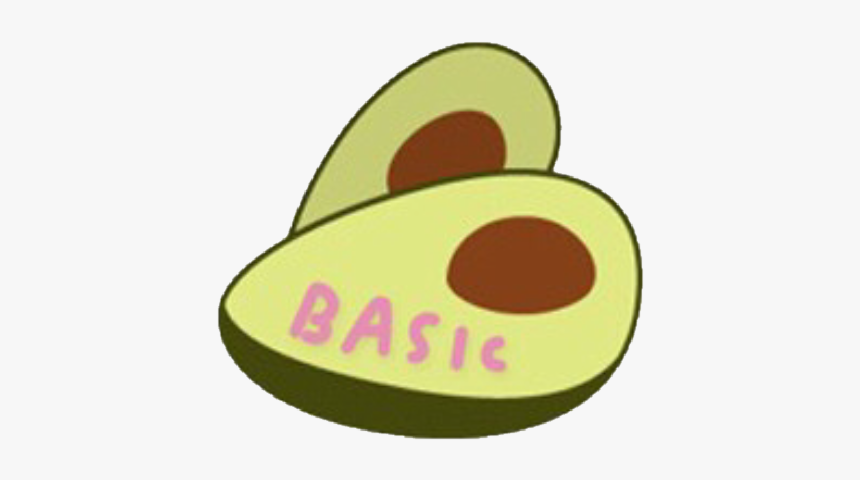 Avocado Clipart Happy - Snapchat Basic Sticker, HD Png Download