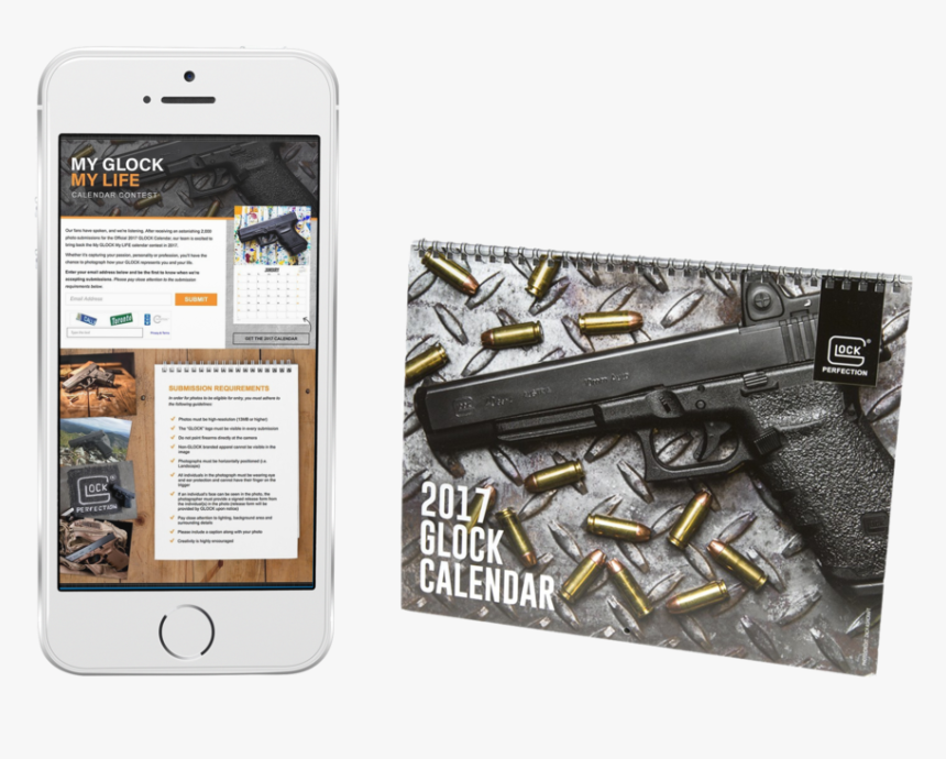 Glock Safety Pledge Campaign To Promote Firearms Safety - Trijicon Rmr On Glock 40, HD Png Download