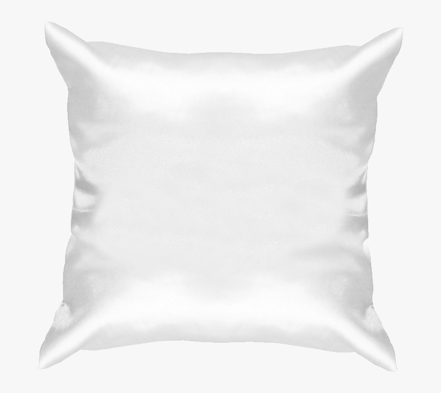 Silk White Pillow - White Pillow Png, Transparent Png