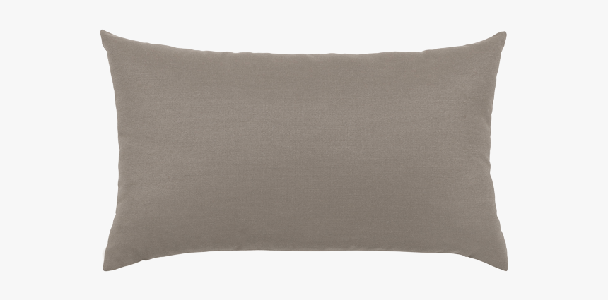 Canvas Taupe Essentials Lumbar Pillow - Cushion, HD Png Download