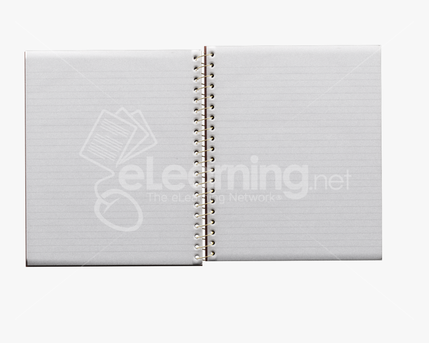 Office Supplies Spiral Bound Notebook - Spiral, HD Png Download