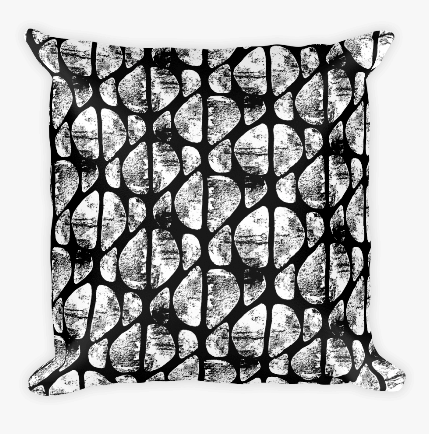 Transparent Black Abstract Png - Cushion, Png Download