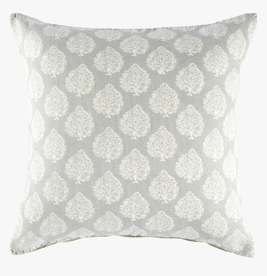 Grey Small Print Pillows, HD Png Download