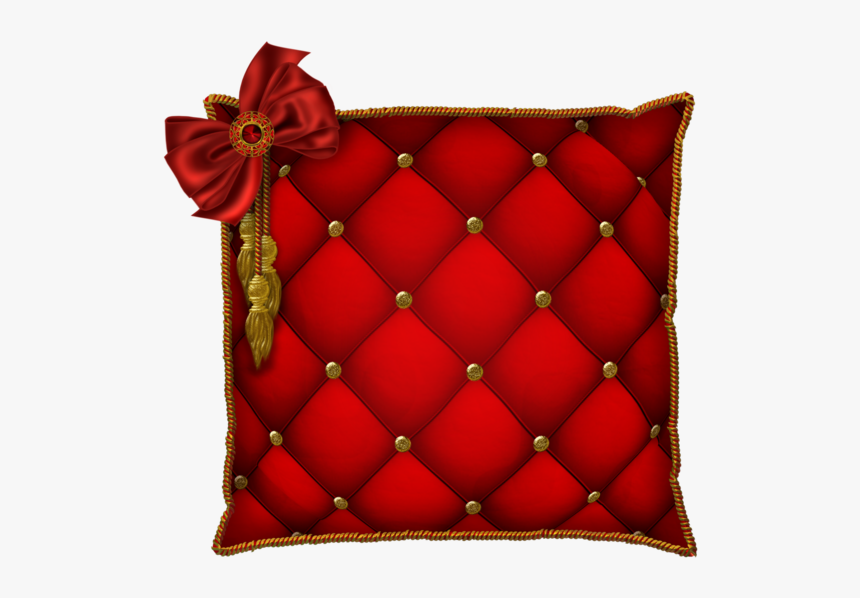Red Pillows Png - Pillow, Transparent Png