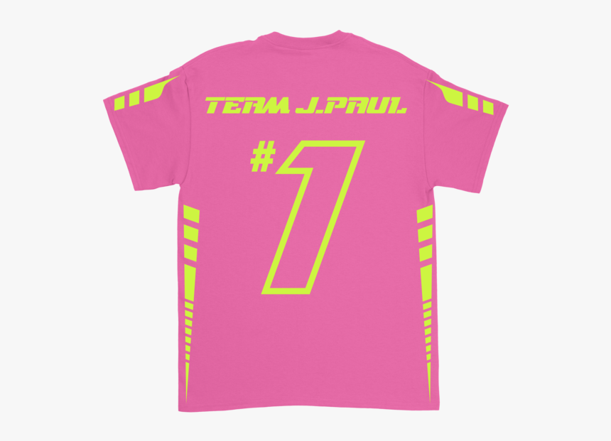 Jake Paul Everyday Pink Track Team Shirt 
 Class Lazyload - Active Shirt, HD Png Download