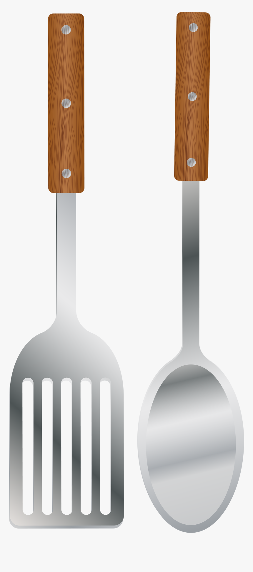 Kitchen Spoon And Spatula Png Clipart - Kitchen Spoon Png, Transparent Png