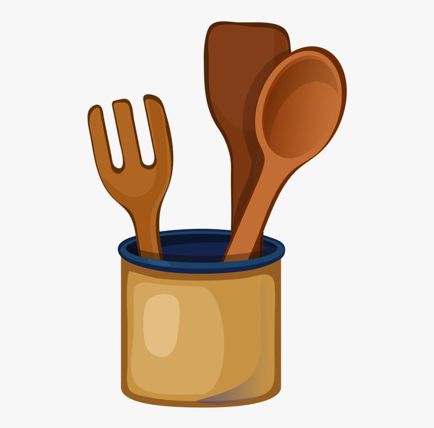 Png Clip Art - Spoon Wooden Png, Transparent Png