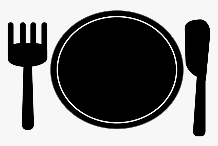 Plate And Spoon Clip Arts, HD Png Download