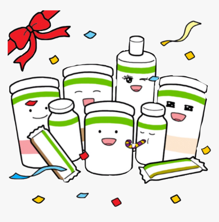Herbalife Sticker Cartoon Png , Png Download Sticker Herbalife
