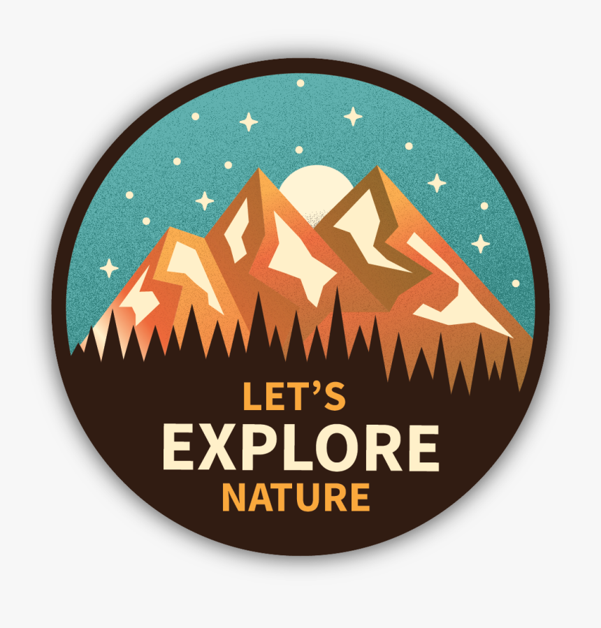 Let S Explore Nature Sticker Nature Stickers, HD Png Download , Transparent Png Image PNGitem