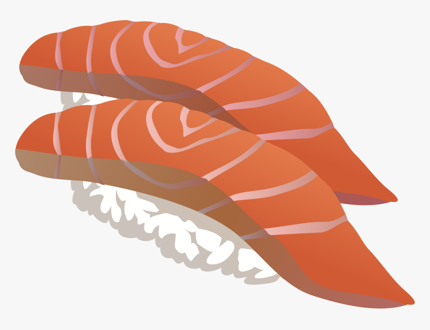 Salmon Sushi Clip Arts - Sushi Transparent Clip Art, HD Png Download
