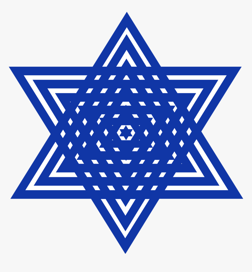 Graphic, Star, Star Of David, Jewish, Israel - Jewish Star, HD Png Download