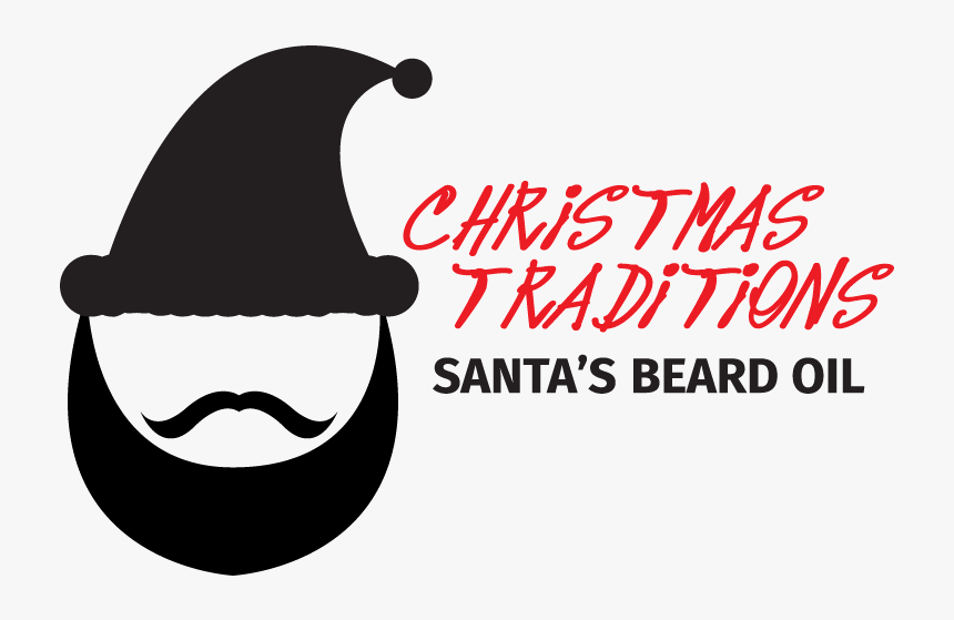 Santa S Beard Oil A Label Santa Oil Beard Oil Logo - Hospicio San Lucas, HD Png Download