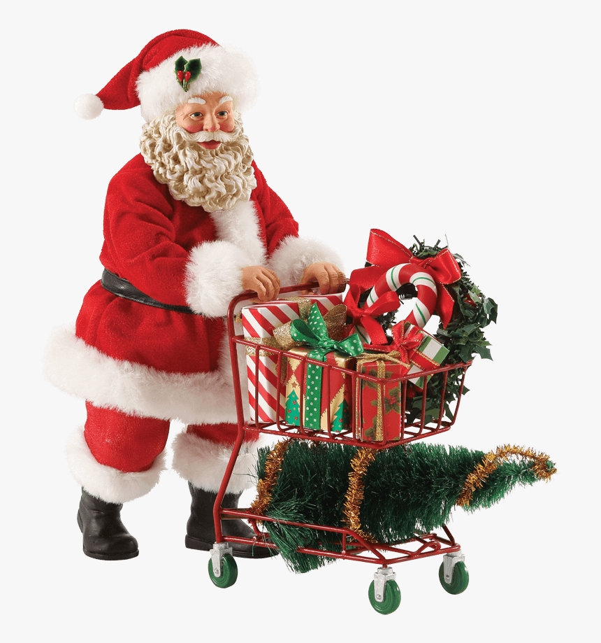 Santa Christmas Figurine By Possible Dreams - Santa Claus, HD Png Download