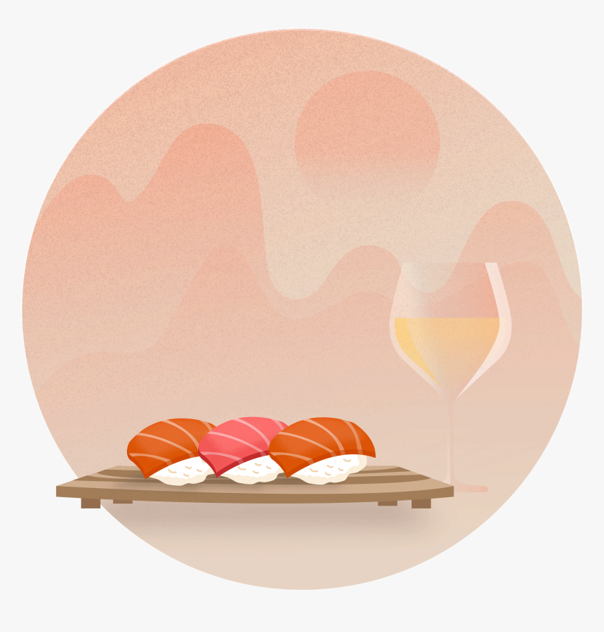 The Best Wine Pairings For Sushi - Macaroon, HD Png Download