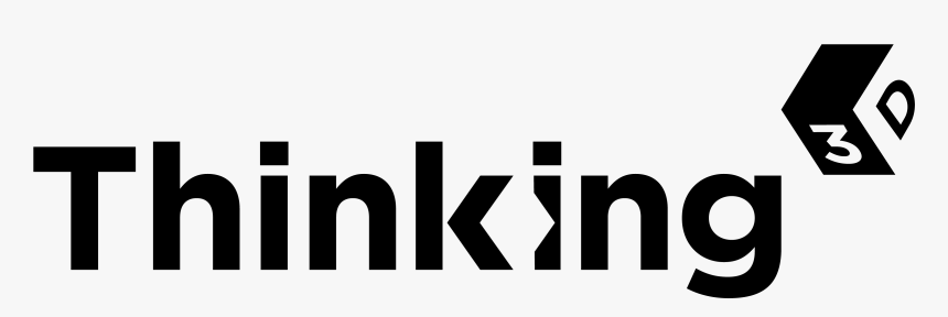 Thinking 3d Fullogo - 3d Thinking, HD Png Download