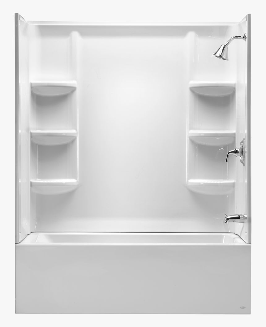 Tub And Shower Walls - Wall Bathtub, HD Png Download