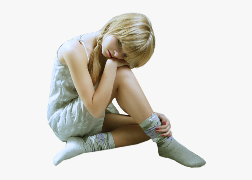 Sad Girl Png Hd, Transparent Png
