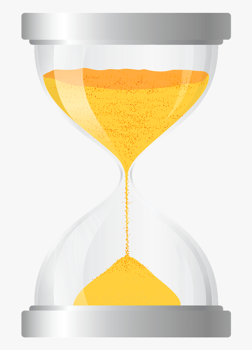 Hourglass, Timer, Gold, Illustration, Time, Png - Reloj De Arena Png, Transparent Png