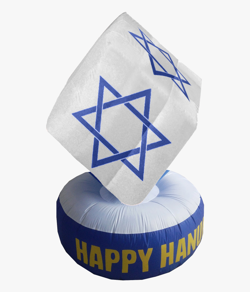 Inflatable Star Of David Cube Decoration With Led Lights-6 - הרב ישראלי, HD Png Download