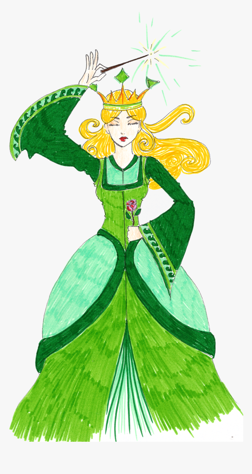 Beauty And The Beast - Enchantress Beauty And The Beast, HD Png Download
