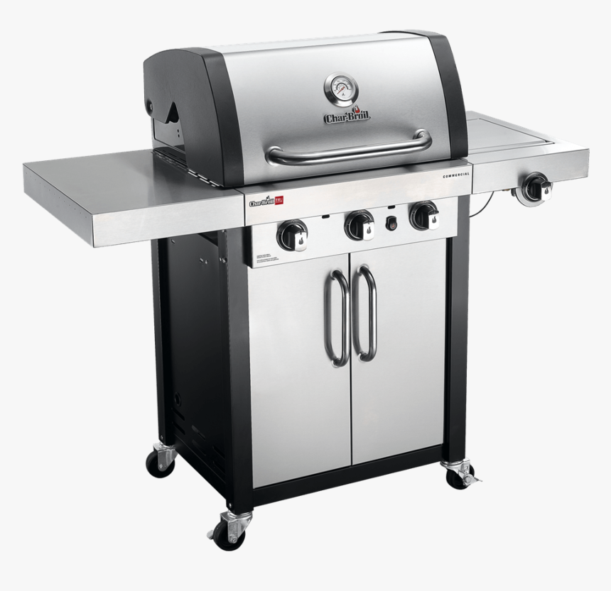 Char Broil Commercial Burner Gas Grill - Char Broil Professional 3, HD Png Download