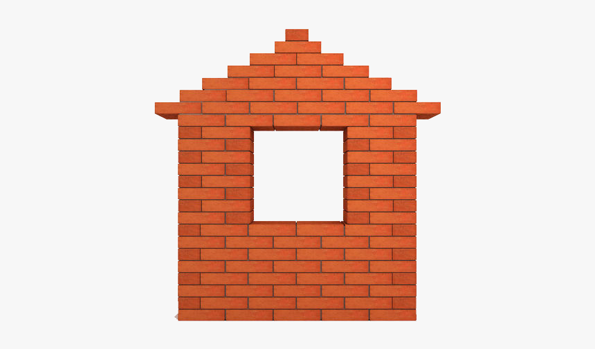 Cracked Drawing Brickwork - Wall Of The House Clipart, HD Png Download
